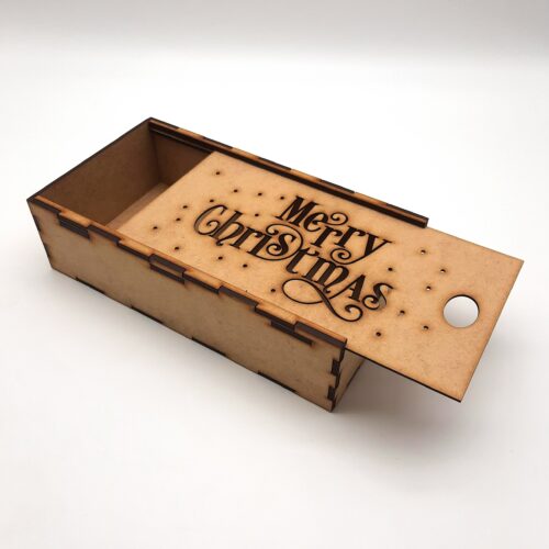 SLIDE LID BOX - MERRY CHRISTMAS