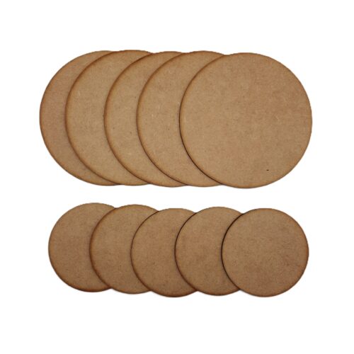 Supawood rounds - set of 10 Medium