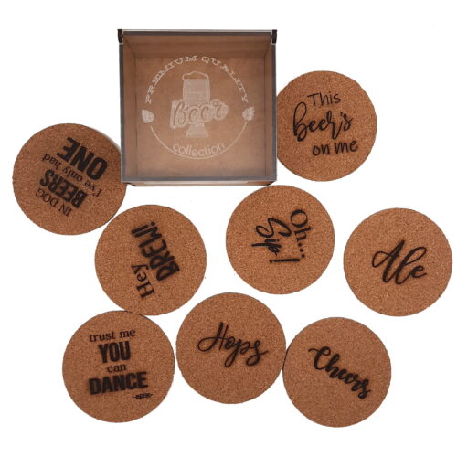 Cork Coasters - Beer Collection