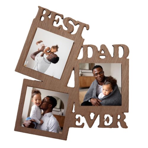 Best Dad Ever cluster frame