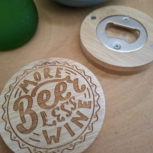BOTTLE OPENER FRIDGE MAGNET