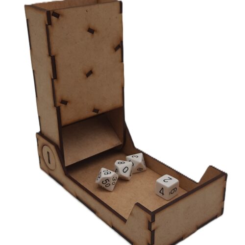 Folding Dice Tower