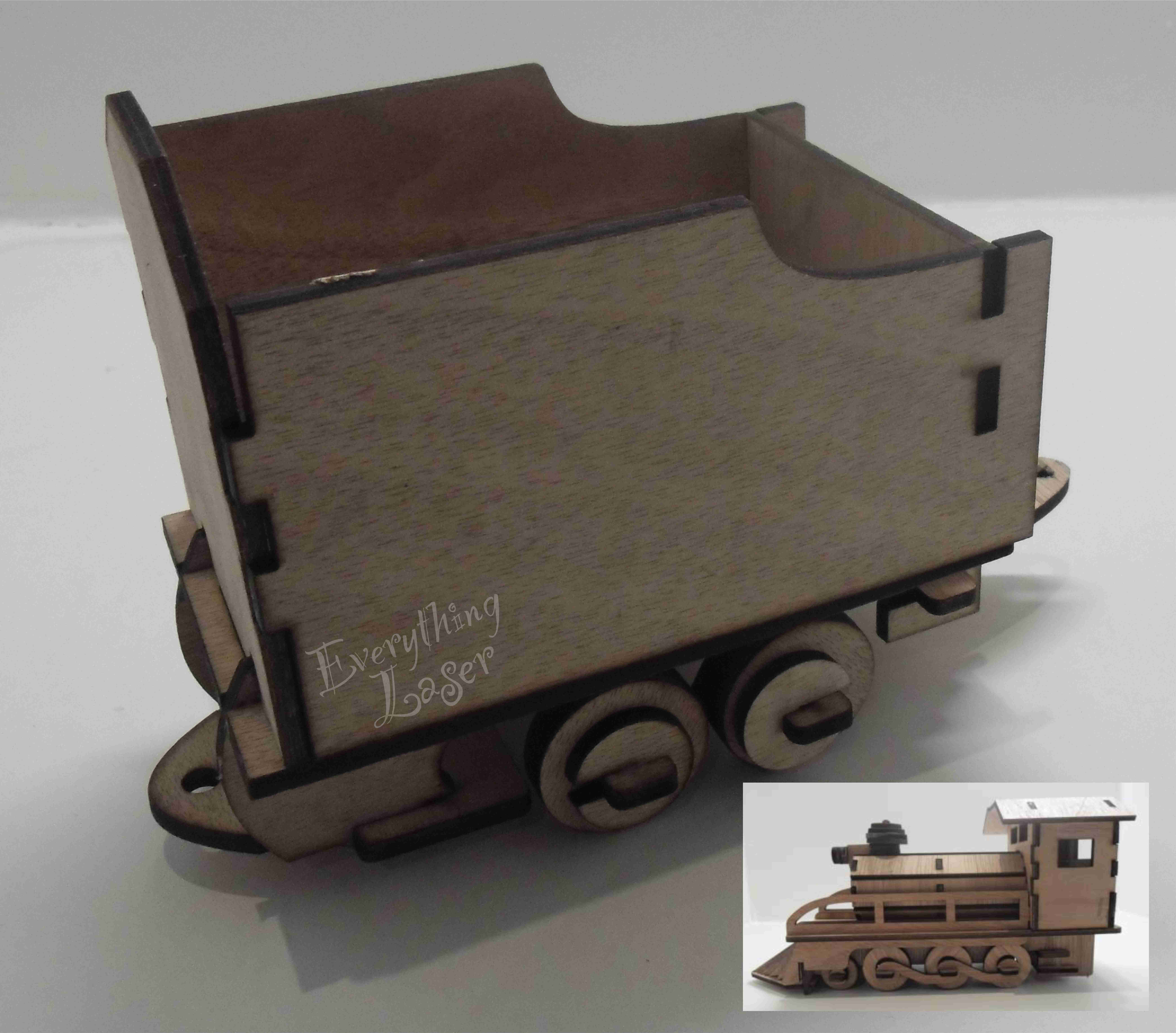 STEAM TRAIN - COAL SKUTTLE
