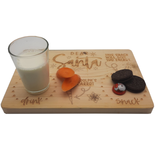 Santa Snack Board