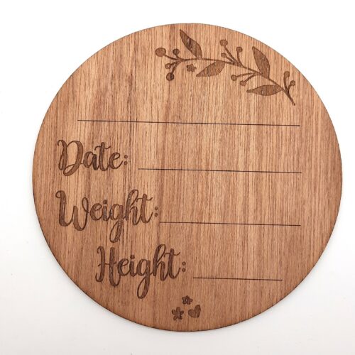 Baby Birth announcement board_1