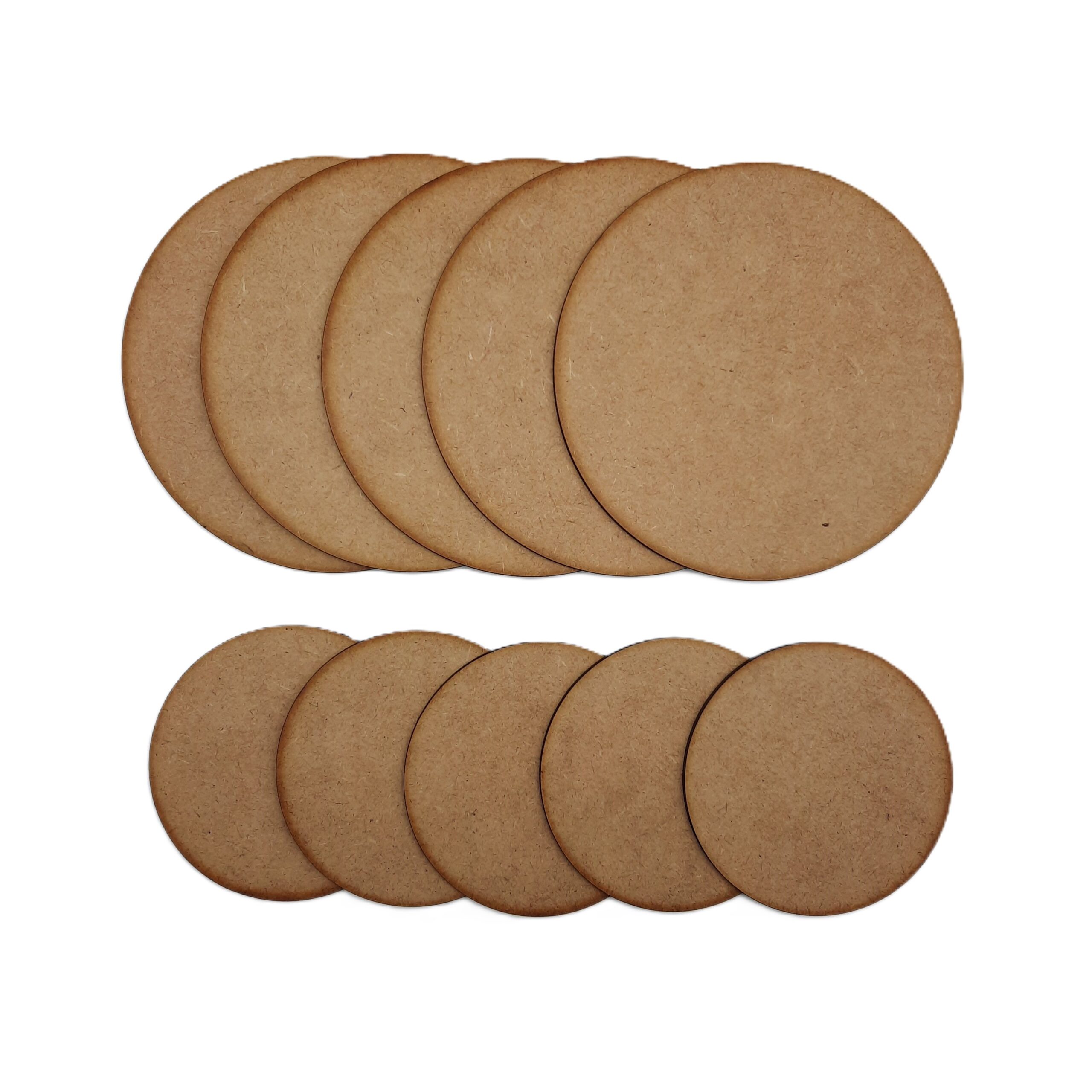Supawood rounds - set of 10 X-Large