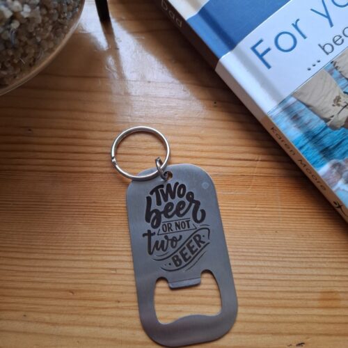 BOTTLE OPENER KEYRING Metal