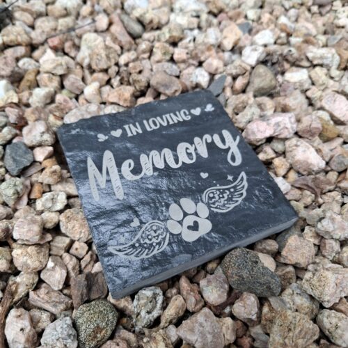 Pet Memorial Plaque - In loving memory