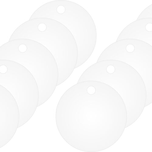 Acrylic Discs CLEAR - Set of 10