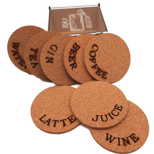 Cork Coasters - Drink Up Collection