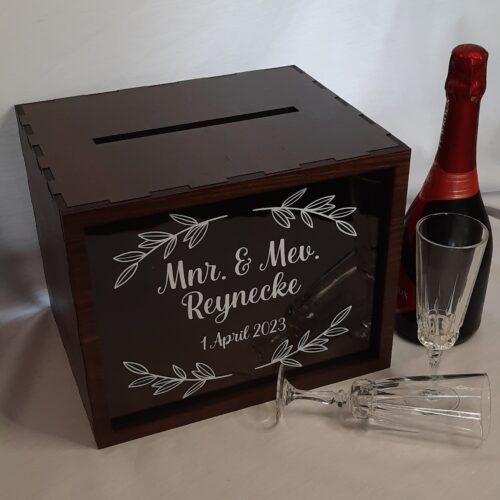Envelope Box With Clear Front
