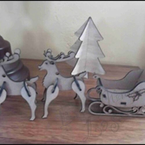 REINDEER & SLEIGH