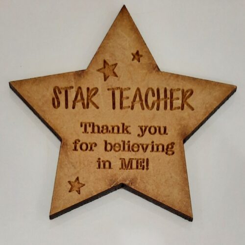 Star Teacher (thank you for believing in me)
