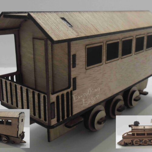 STEAM TRAIN - CABOOSE