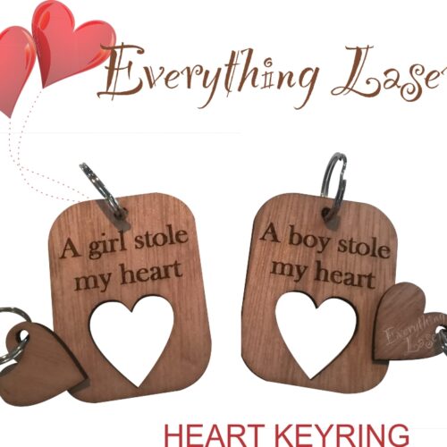 A Girl/Boy Stole My Heart - Valentine's Keyring