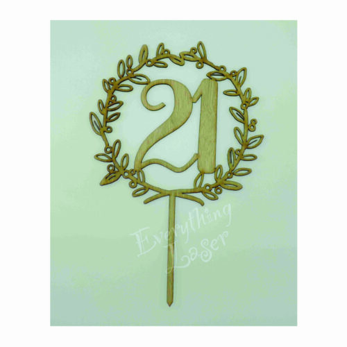 WREATH WITH NUMBER