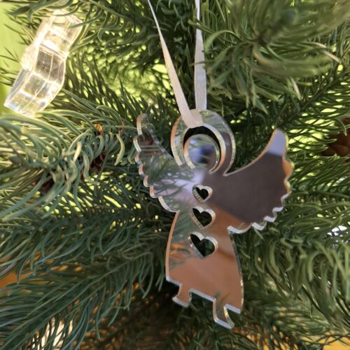 Mirror Tree décor / angels