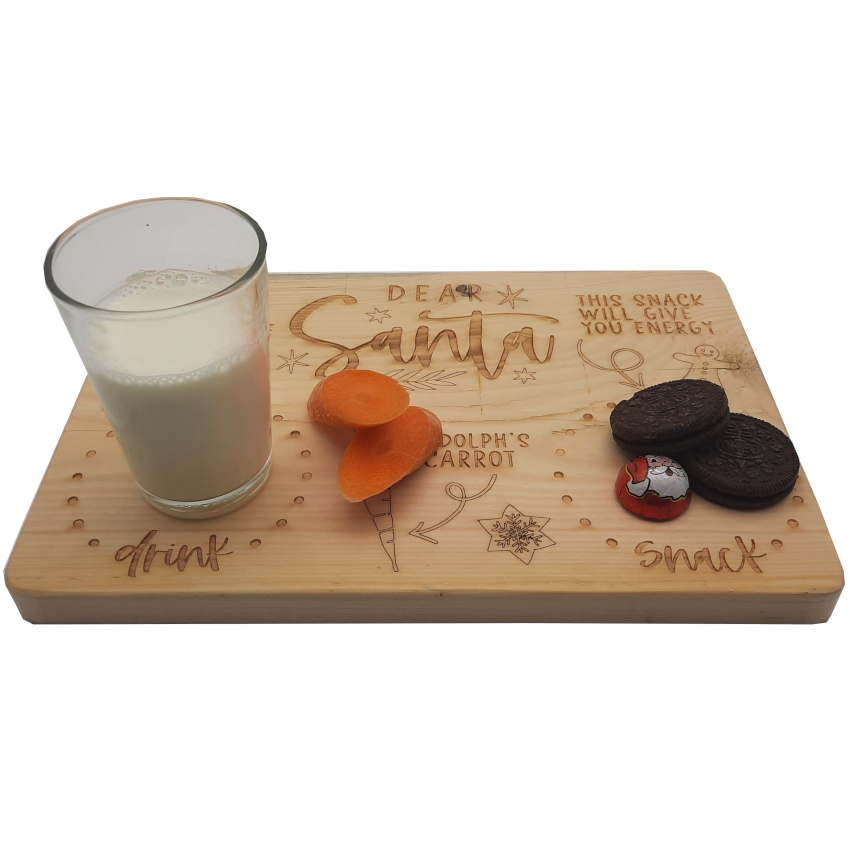 Santa Snack Board
